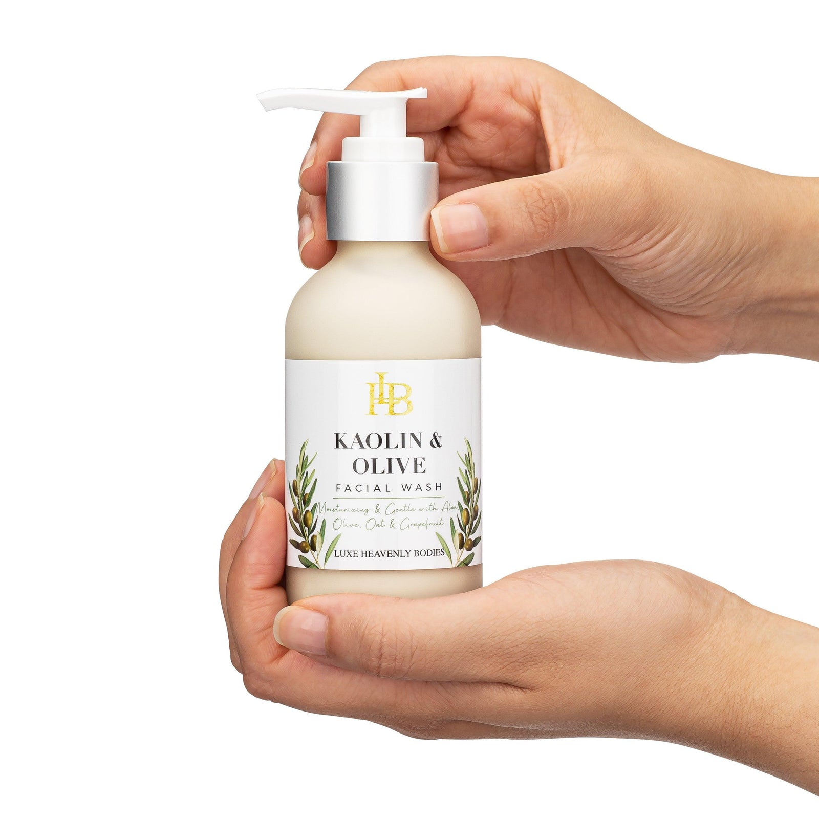 Kaolin & Olive Facial Wash - LUXE Heavenly Bodies
